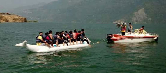 Adventure activities in Tehri Lake